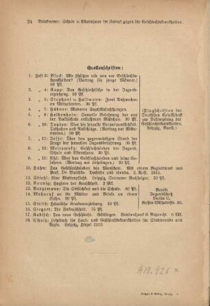 Quellenschriften