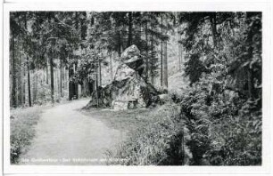 Grabentour. Ruhefelsen