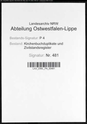 Kirchenbuchduplikat der katholischen Gemeinde Freienohl (GHT 1865-1874). (Gemeinde: Freienohl, Kreis Arnsberg)