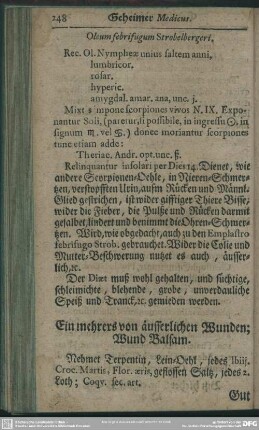 [Von Wunden]
