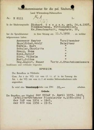 Seeger, Richard
