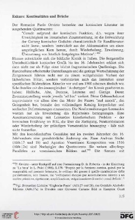 Exkurs: Kontinuitäten und Brüche