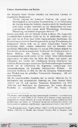 Exkurs: Kontinuitäten und Brüche