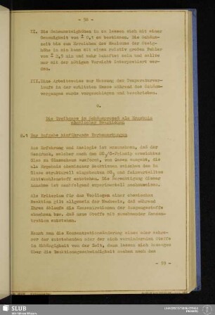 8. Die Treibgase im Schäumprozeß als Ergebnis chemischer Reaktionen