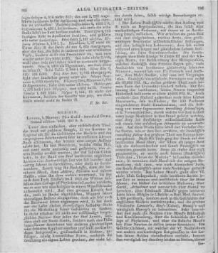 Macmichael, W.: The gold-headed cane. Ed. 2. London: Murray 1828