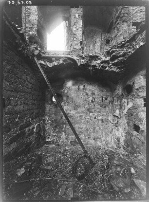 Dresden-Altstadt. Ruine des Residenzschlosses. Schützkapelle
