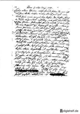 28: Brief von Katharina Gräfin Stolberg-Stolberg an Johann Wilhelm Ludwig Gleim