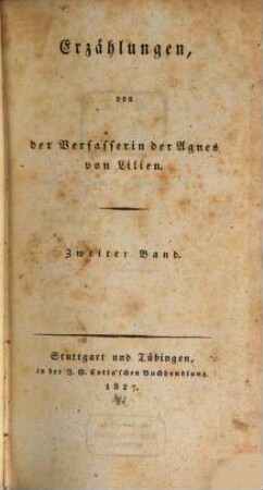 Erzählungen, 2