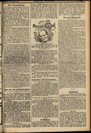 Zweite Ausgabe vom Dienstag, den 13. September 1927.