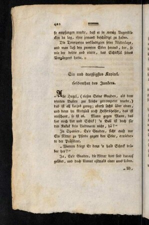 402-416, Ein und dreyßigstes Kapitel. - Drey und dreyßigstes Kapitel.