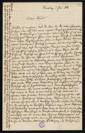 11r-12v, Brief 5: 07.06.1863