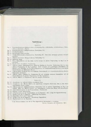 Tafel-Erklärungen.
