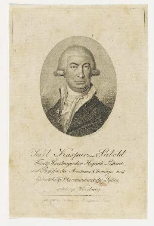 Bildnis des Karl Kaspar von Siebold