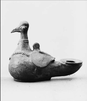 Lampe in Form eines Vogels