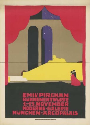 Emil Pirchan Bühnenentwürfe