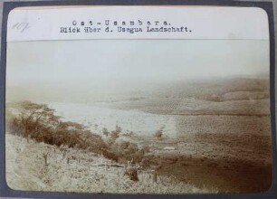 Ost-Usambara. Blick über die Usega Landschaft