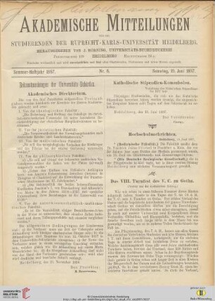 Nr. 8 (19. Juni 1897)