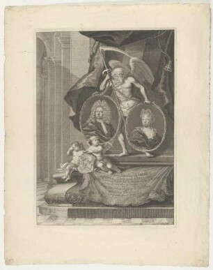 Doppelbildnis des Paulus Winckler und der Dorothea Sophia Wincklerin, gebohrne Friesin