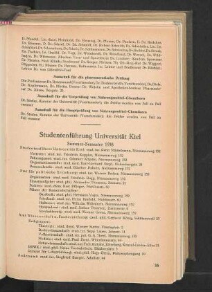 Studentenführung Universität Kiel