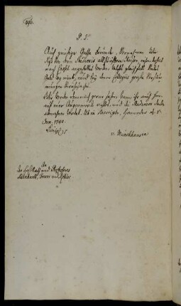 Verhinderung der dauernden Reisen der Studierenden nach Kassel.