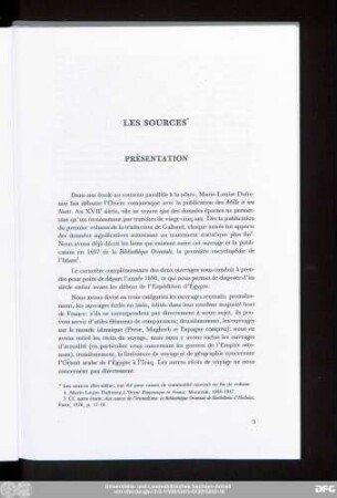 Les Sources