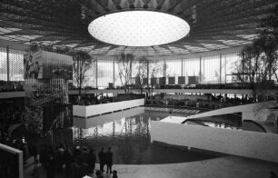 Brüssel: Pavillon der USA, Innenansicht