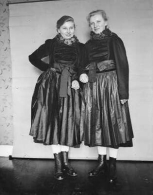Mädchen in Biedenkopf-Tracht (Sammlung Richard Wegner 1869/1931)