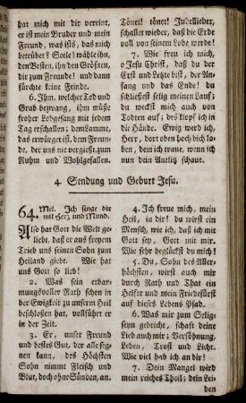 4. Sendung und Geburt Jesu [Num. 64-78] – 5. Leiden und Tod Jesu [Num. 79-102]