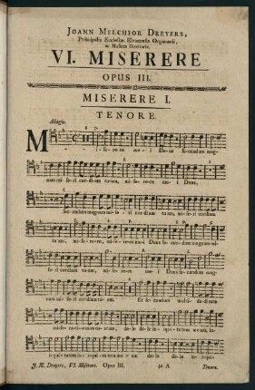 1-6, Miserere I.