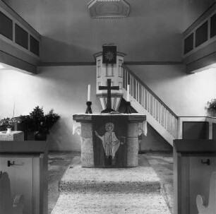 Ev. Kirche; Meinhard, Hinter der Kirche