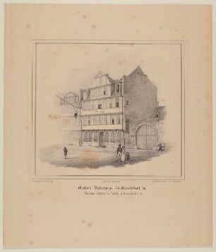 Goethe-Haus. Straßenfront.