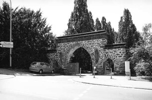 Sachgesamtheit Friedhof; Wetzlar, Frankfurter Straße 38, Friedenstraße (WZ) 25