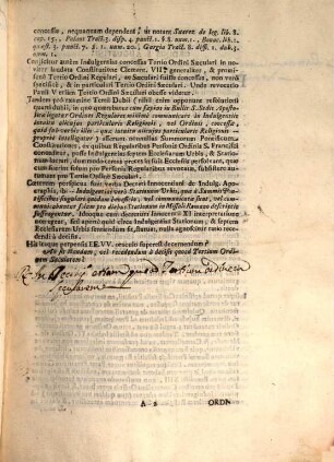 ... Februarii 1736. In Palatio Apostolico Quirinali erit Sacra Congregatio Indulgentiis, & Sacris Reliquiis praeposita, in qua praeter nonnulos supplices libellos, plerumque à Sanctitate Sua remissos, proponentur infrascripta dubia