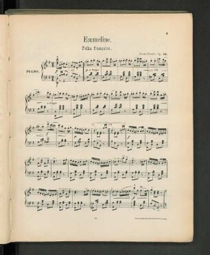 Emmeline. Polka francaise.