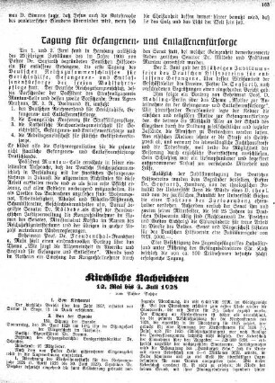 Tagung für Gefangenen- und Entlassenenfürsorge