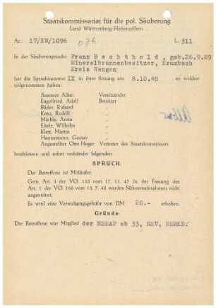 Bechthold, Franz