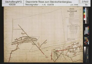 Hammerwald (Grube), Steinkohlenwerk, Bockwa, Baue auf dem Rußkohlenflöz (mit Nachbringungen)