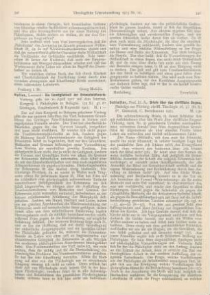341-342 [Rezension] Nelson, Leonard, Die Unmöglichkeit der Erkenntnistheorie