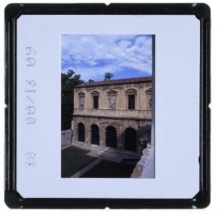 Padua, Loggia e Odeo Cornaro : Loggia, Fassade