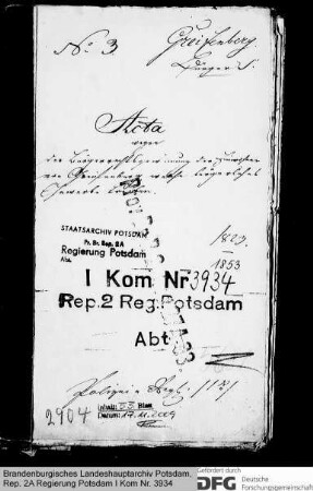 Erlangung des Bürgerrechts in Greiffenberg