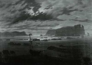 Nordische See im Mondlicht
