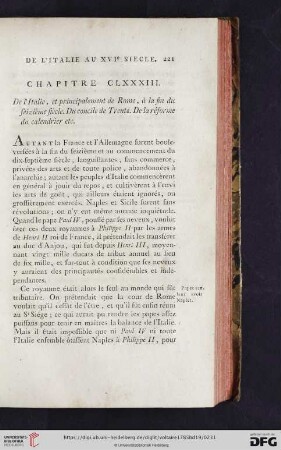 Chapitre CLXXXIII