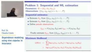 Dependence modeling using vine copulas in insurance