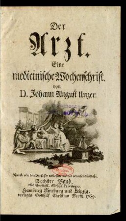 Sechster Band: Der Arzt