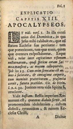 666 Solutio nodi Gordii : id est, nova ... Explicatio Characteris Bestiae, Nominis et Numeri 666 ... cum explicatione Cap. 13 Apocalypseos