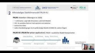 Innovatives Stadtklimamodell PALM-4U zur Unterstützung der kommunalen Anpassungsstrategien
