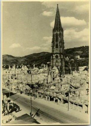Kriegszerstörungen in Freiburg