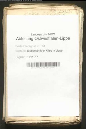 Einquartierungen und Durchmärsche der all. und der franz. Armee