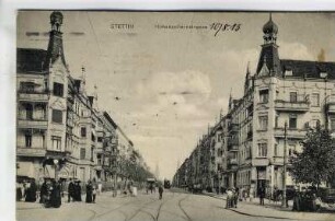 Stettin. Hohenzollernstraße