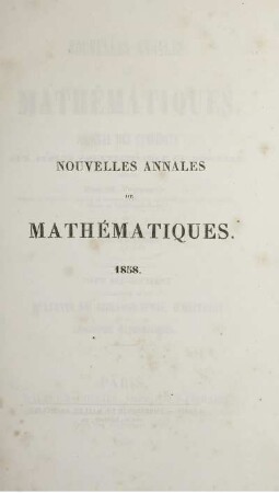 17: Nouvelles annales de mathématiques